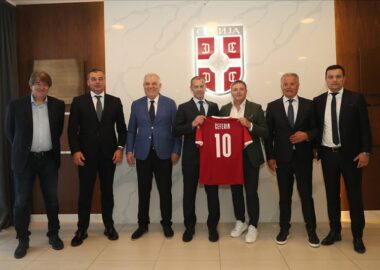 UEFA PRESIDENT ALEKSANDER ČEFERIN, GUEST OF THE FA OF SERBIA | COOPERATION WITH THE FA OF SERBIA IDEAL, COULD NOT BE BETTER, I FEEL AT HOME HERE (VIDEO)