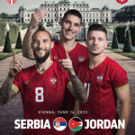 SERBIAN “A” TEAM | MEDIA ACCREDITATIONS  JUNE 2023  JORDAN - SERBIA
